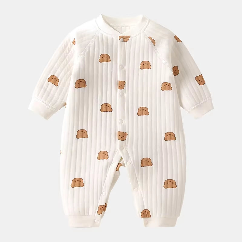 Newborn Baby Clothes Girls Boys Rompers Warm Photography Pajamas Cute Onesies for Babies Long Sleeve Bodysuit & One-Piece