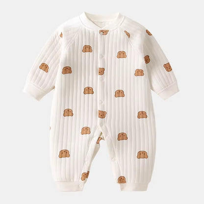 Newborn Baby Clothes Girls Boys Rompers Warm Photography Pajamas Cute Onesies for Babies Long Sleeve Bodysuit & One-Piece