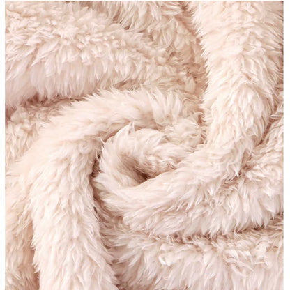 2026 Winter Newborn Baby Cartoon Bear Plush Onesie Hooded Ear Fluffy Romper Unisex 0-12M Thermal Infant Jumpsuit Warm Outfit