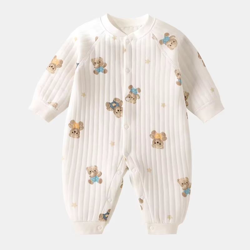Newborn Baby Clothes Girls Boys Rompers Warm Photography Pajamas Cute Onesies for Babies Long Sleeve Bodysuit & One-Piece