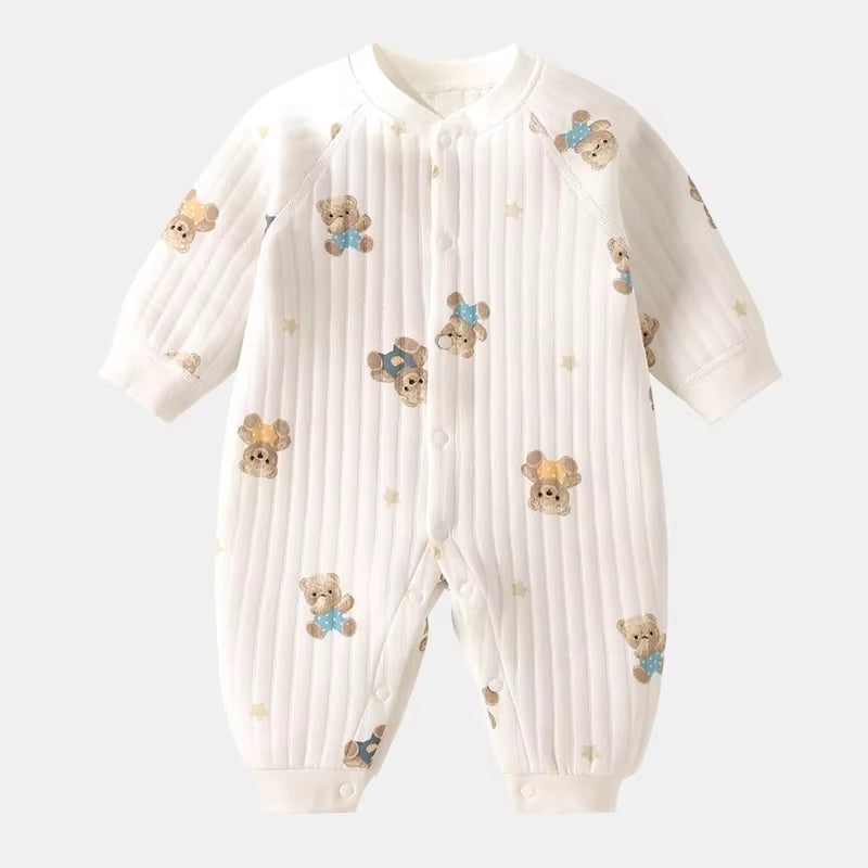 Newborn Baby Clothes Girls Boys Rompers Warm Photography Pajamas Cute Onesies for Babies Long Sleeve Bodysuit & One-Piece