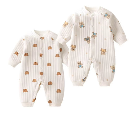 Newborn Baby Clothes Girls Boys Rompers Warm Photography Pajamas Cute Onesies for Babies Long Sleeve Bodysuit & One-Piece